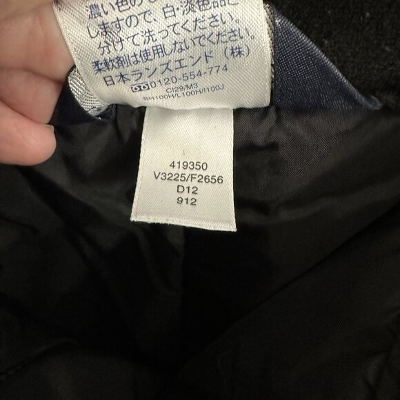 LANDS END the squall snow pants snowboarding winter waterproof black petite MP - Picture 9 of 9